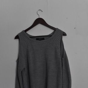 Forever 21 Cold Shoulder Sweater